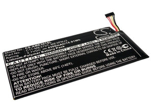 Battery For ASUS ME370T, MeMO Pad ME370T, MeMO Pad ME370T 16GB, - vintrons.com