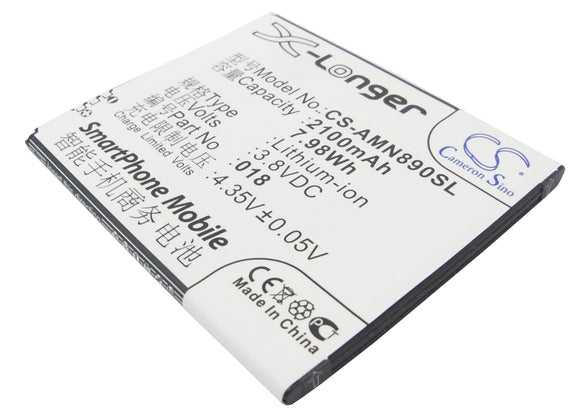 AMOI 018 Replacement Battery For AMOI A920w, N890, - vintrons.com