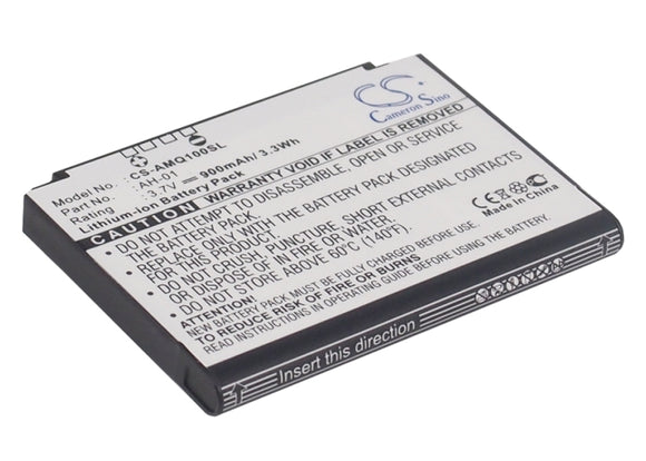 AMOI AH-01 Replacement Battery For AMOI INQ1, INQ-1, - vintrons.com