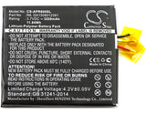ASPERA QX1508012381, R6, / MYPHONE BW-02H Replacement Battery For ASPERA R6, / MYPHONE HAMMER AXE, HAMMER AXE LTE, / OINOM A1100, A1100H, - vintrons.com