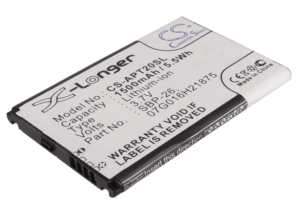 ASUS 07G016H21875, SBP-26 Replacement Battery For ASUS T20, - vintrons.com