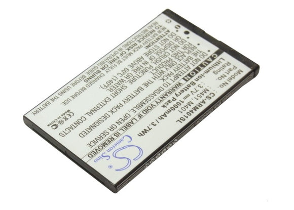AURO M401, M451, / MYPHONE MP-S-L Replacement Battery For AURO M401, / MYPHONE 8920, 8920 Mark, 8920TV Mark Pro, 8930, 9005, - vintrons.com