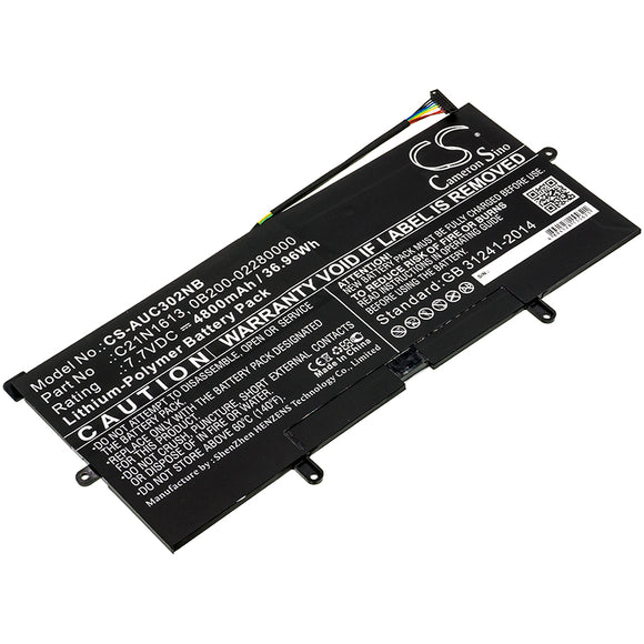 Battery Replacement For ASUS Chromebook Flip C302 Series, C21N1613, - vintrons.com