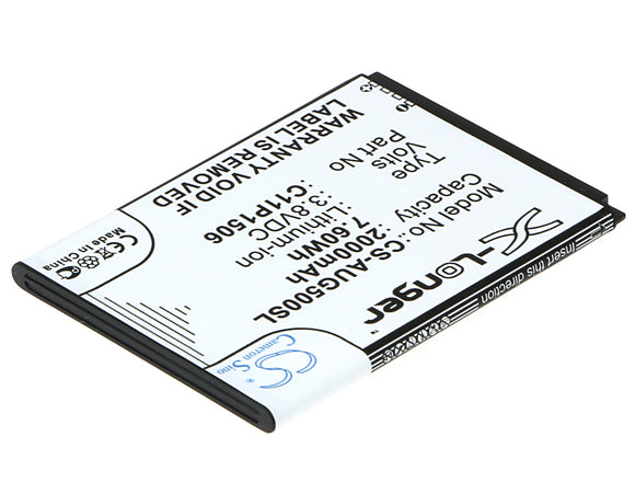 ASUS C11P1506 Replacement Battery For ASUS G500TG, Live Dual SIM, Z00VD, ZC500TG, ZenFone Go 5.5, ZenFone Go 5.5 Dual SIM, - vintrons.com