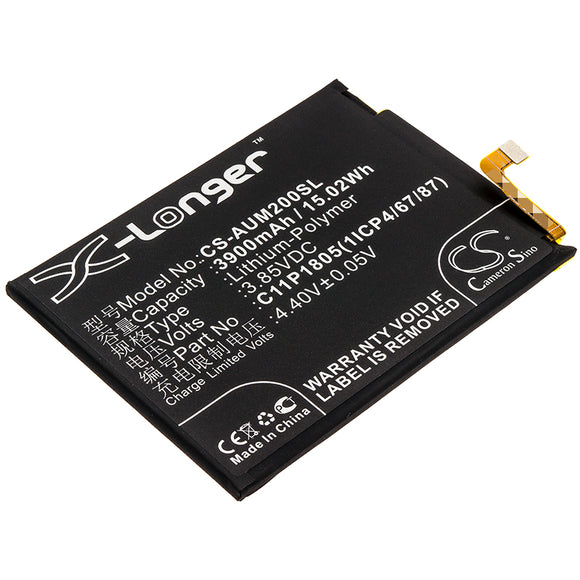 ASUS C11P1805(1ICP4/67/87) Replacement Battery For ASUS ZB633KL, ZenFone Max M2, ZenFone Max M2 Dual SIM, - vintrons.com