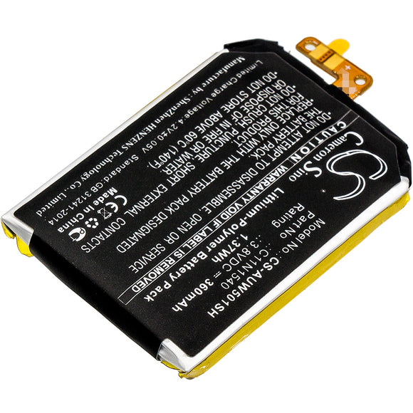 ASUS 0B200-01630100, C11N1540, Not For C11N1502 Replacement Battery For ASUS WI501Q, WI501QF, ZenWatch 2 WI501QF, - vintrons.com