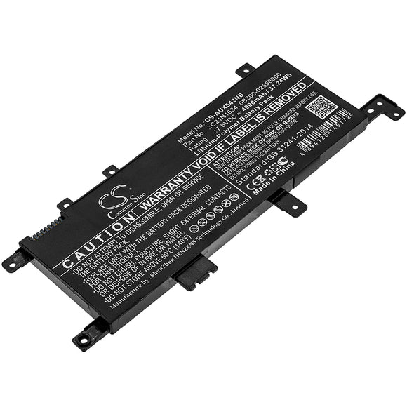 Battery For ASUS A580B, A580UBA7100, A580UF, A580UR7100, A580UR8250, - vintrons.com