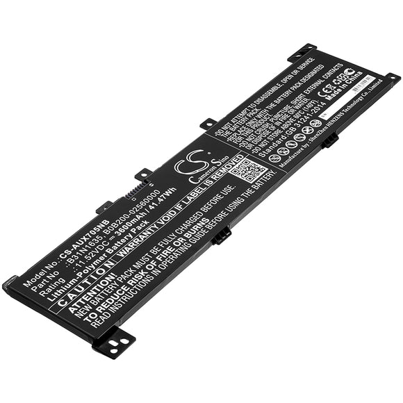 Battery Replacement For ASUS VivoBook 17 X705 Series, B31N1635, - vintrons.com