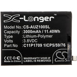 Battery For ASUS ZA550KL, ZenFone Live L1, ZenFone Live L1 Dual SIM, - vintrons.com