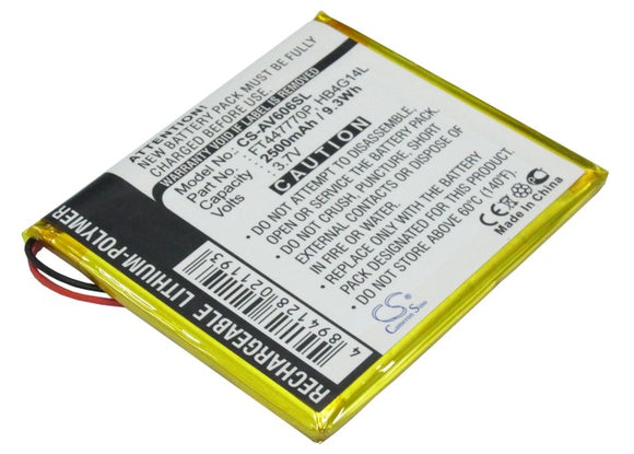 Battery For Archos AV605, - vintrons.com