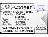 ARCHOS AC40HE Replacement Battery For ARCHOS 40 Helium, - vintrons.com