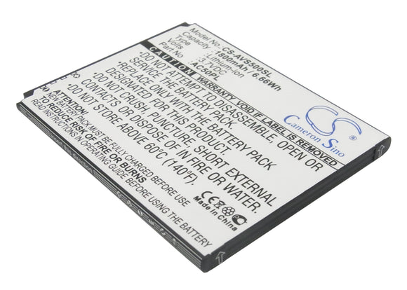 ARCHOS AC50PL Replacement Battery For ARCHOS 50, 50 Helium 4G, 50 Platinum, A50C Platinum, Platinum 50, / HIGHSCREEN B2000 Prime, - vintrons.com