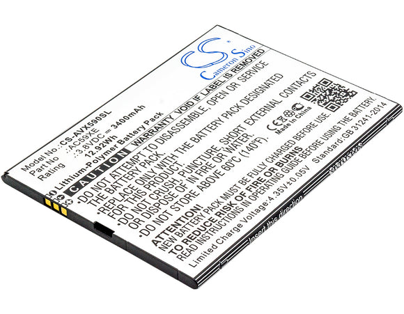 ARCHOS AC59XE Replacement Battery For ARCHOS 59 Xenon, P336688, - vintrons.com