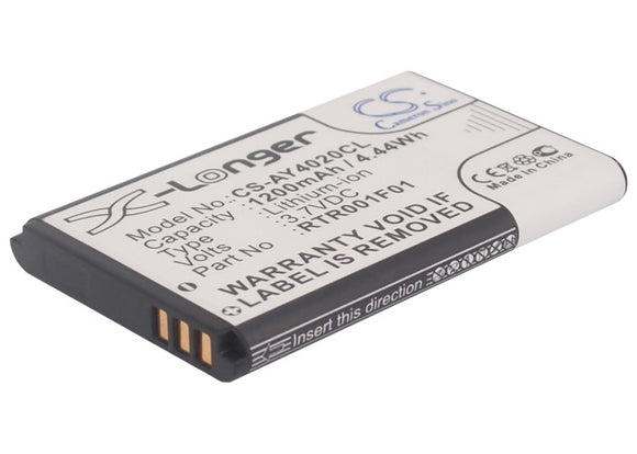 Battery For AGFEO DECT 60, DECT 60 IP, / ALCATEL 3BN67330AA, 8232, - vintrons.com