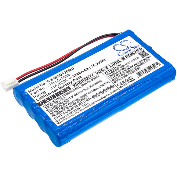 BIOCARE HYLB-1596 Replacement Battery For BIOCARE IE12, IE12A, - vintrons.com