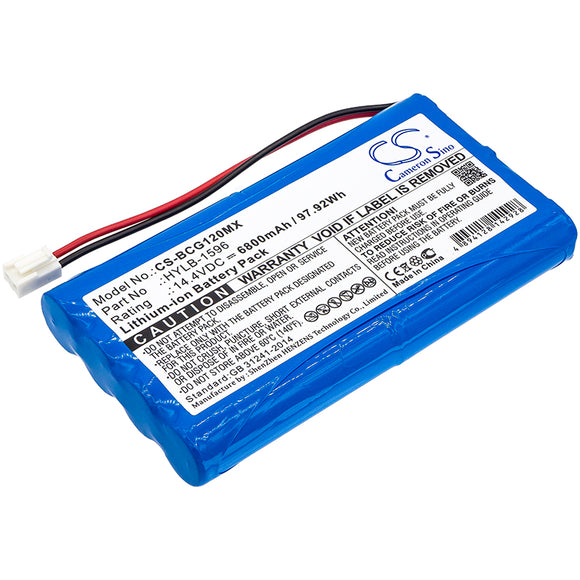 Battery For BIOCARE IE12, IE12A, (6800mAh) - vintrons.com