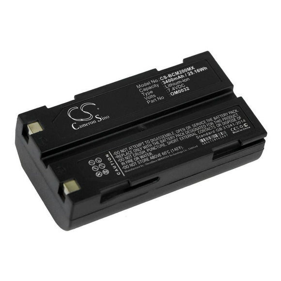 Battery For BCI Capnocheck II Capnograph Pulse Oximeter, (3400mAh) - vintrons.com