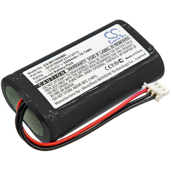 BIONET SCR18650F22-012PTC Replacement Battery For BIONET Oximete OXY9 Wave, - vintrons.com