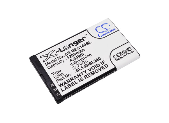 Battery For BEA-FON SL140, SL240, / DORO Primo 366, / EVOLVEO EP-600, - vintrons.com