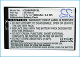 BECKER 38799440 Replacement Battery For BECKER Traffic Assist 7916, Traffic Assist Pro, Traffic Assist Pro Ferrari 7929, - vintrons.com