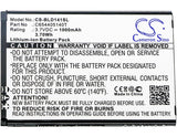 BLU C654405140T Replacement Battery For BLU D140K, D141K, Dash JR K, - vintrons.com