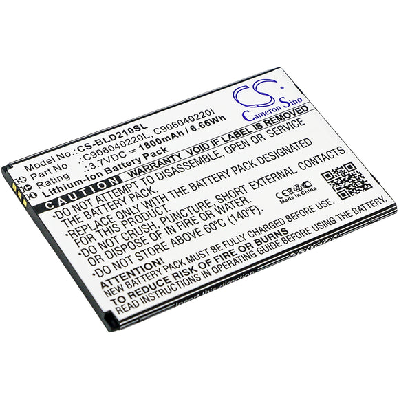 BLU C906040220I, C906040220L Replacement Battery For BLU D210, D210L, D210U, Diamond M, - vintrons.com