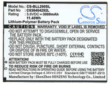 BLU C836404292L Replacement Battery For BLU L290U, Life 8 XL, - vintrons.com