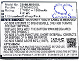 BLU C776040200L Replacement Battery For BLU N010, N010L, N010U, Neo 5.0, - vintrons.com