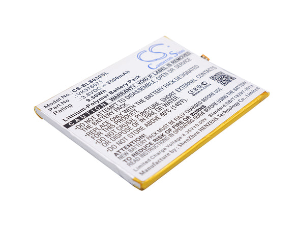 BLU VK376071 Replacement Battery For BLU S0030UU, Studio G LTE, - vintrons.com