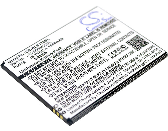 BLU C766004220L Replacement Battery For BLU S170, Studio G HD, - vintrons.com