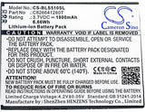 BLU C826641280T Replacement Battery For BLU S510, S510Q, Studio G Plus, - vintrons.com