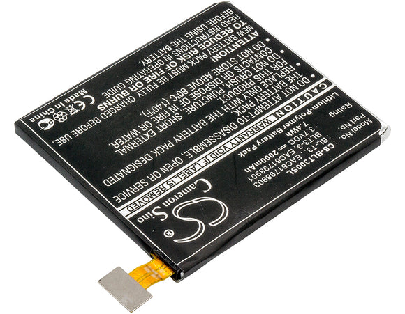 Battery For LG F100, F100K, F100L, F100S, Intuition, Optimus Sketch, - vintrons.com
