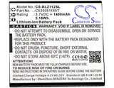 BLU C535051145T Replacement Battery For BLU Yezz, YZ1120, - vintrons.com