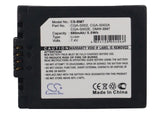 Battery For PANASONIC DMC-FZ10, DMC-FZ10EB, DMC-FZ10EG-K, - vintrons.com