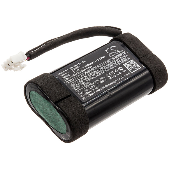 Battery For BANG & OLUFSE 11400, 1140026, BeoPlay P6, - vintrons.com