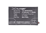 BARNES & NOBLE B01PQIL Replacement Battery For BARNES & NOBLE BNRV500, Glowlight WiFi, Nook Glowlight, - vintrons.com