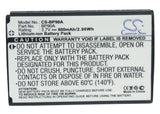 Samsung BP90A Battery Replacement For Samsung HMX-e10, - vintrons.com