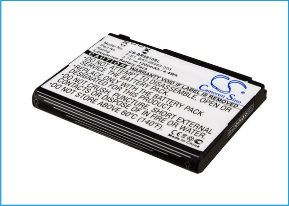 BLACKBERRY BAT-26483-003, F-S1 Replacement Battery For BLACKBERRY Jennings, Torch, Torch 2 9810, Torch 9800, Torch 9810, Torch Slider 9800, - vintrons.com