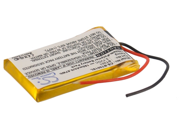 Replacement Battery For GLOBALSAT 001, BT-001, BT-001 Bluetooth GPS, - vintrons.com