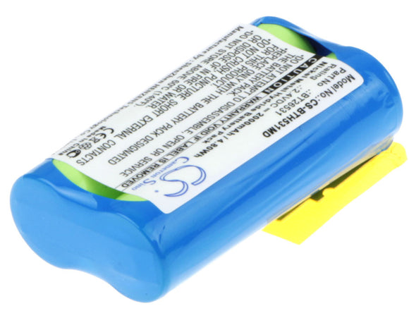 BRANDTECH BT26531 Replacement Battery For BRANDTECH accu-jet, accu-jet pipette controllers, - vintrons.com