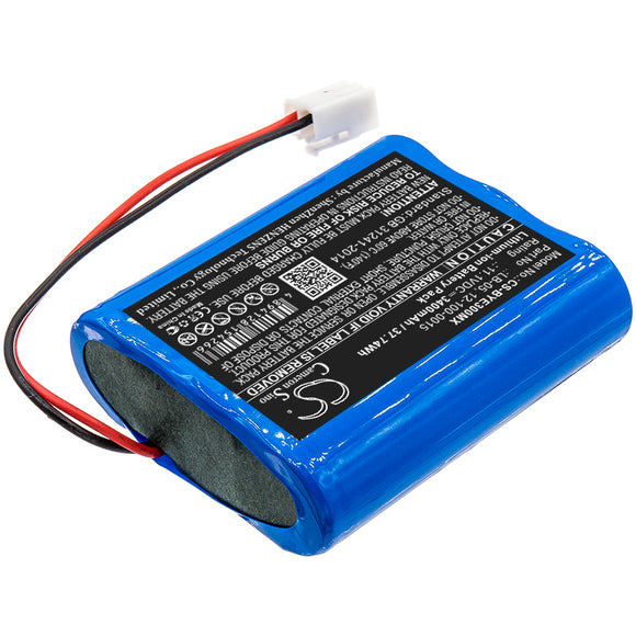 3400mAh Battery For BIOLIGHT BLT-E30, - vintrons.com