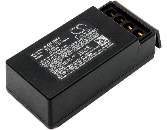 Battery For CAVOTEC M9-1051-3600 EX, MC-3, MC-3000, (3400mAh) - vintrons.com