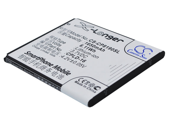 COOLPAD CPLD-16 Replacement Battery For COOLPAD 8190, 8190Q, - vintrons.com