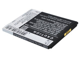 Battery For COOLPAD 8730, 8736, 8920, (2000mAh / 7.40Wh) - vintrons.com