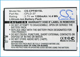Coolpad F801 Battery Replacement For Coolpad F801, N900, - vintrons.com