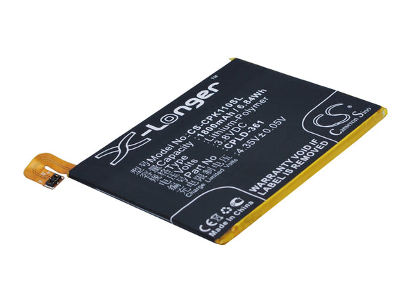 COOLPAD CPLD-361 Replacement Battery For COOLPAD ivvi k1 mini, - vintrons.com