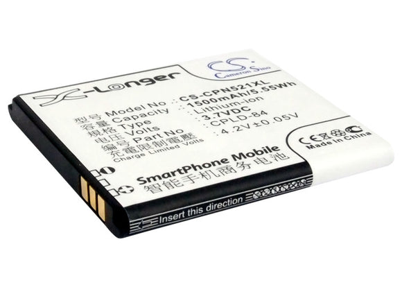 COOLPAD CPLD-84 Replacement Battery For COOLPAD 5210, 7235, - vintrons.com
