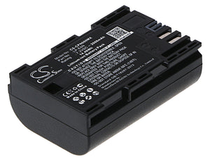 2000mAh Battery For CANON EOS 5D Mark II, EOS 5D Mark III, - vintrons.com