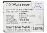 COOLPAD CPLD-342 Replacement Battery For COOLPAD 8670, Note, - vintrons.com