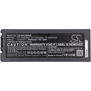 Battery For Panasonic Toughbook CF-C2, Toughbook CF-C2 MK1, - vintrons.com